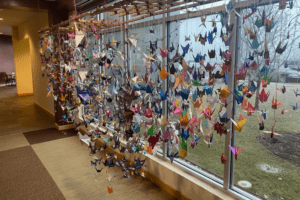 1000 Crane Display