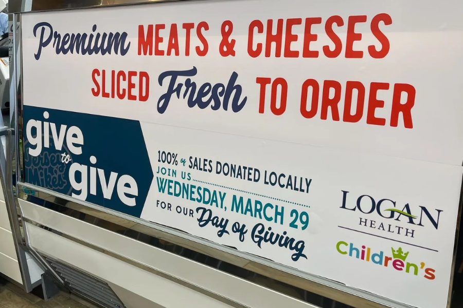 Proceeds from Jersey Mike’s Annual Day of Giving to go to Logan Health Children’s