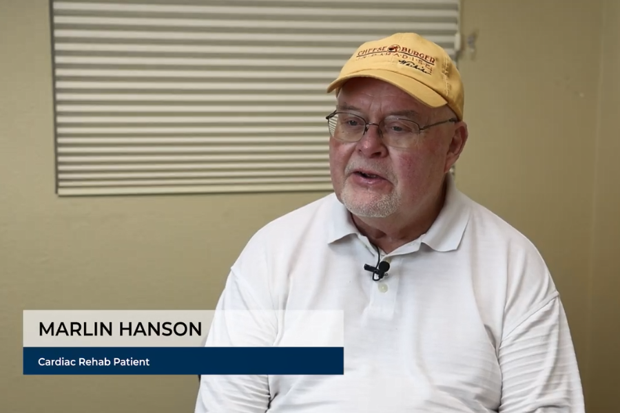 Marlin Hanson’s journey to heart health